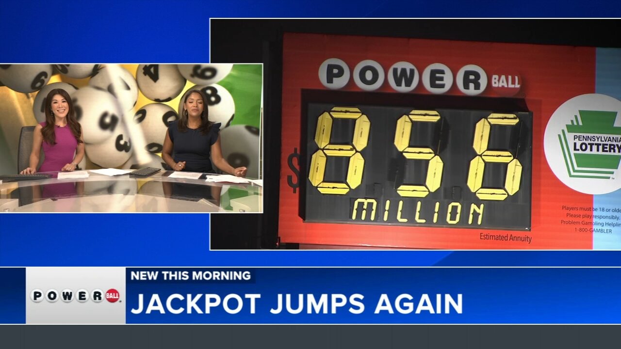 Powerball drawing: Jackpot soars to $856 million, eighth largest in game history