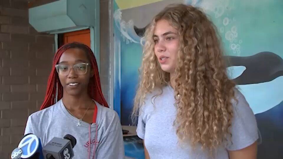 Newark lifeguards jump into action to save teen suffering seizure in pool