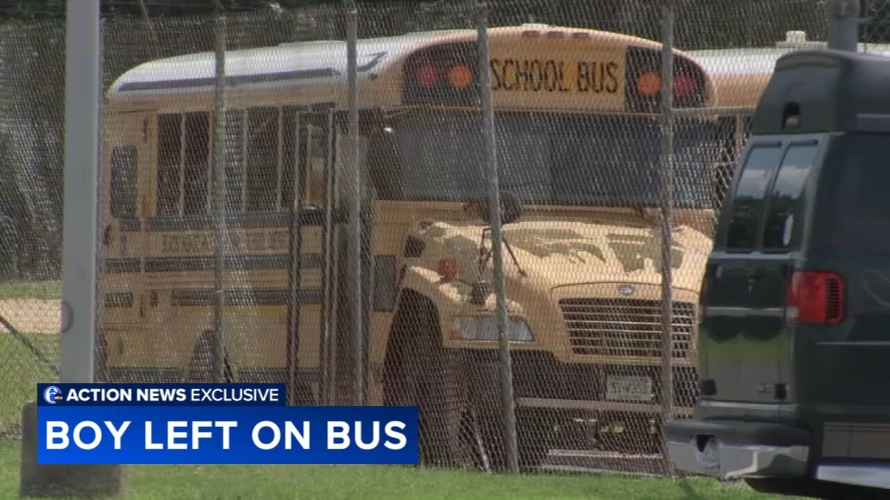 Parent says 9-year-old left asleep on school bus, found wandering district bus yard in New Jersey