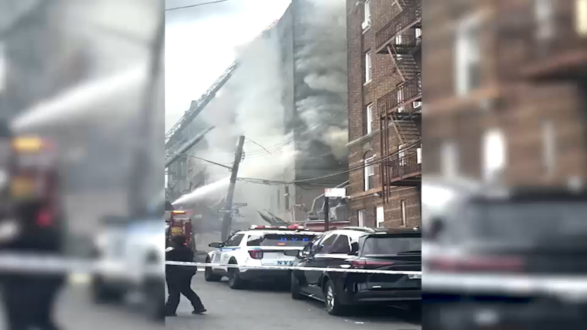 Dozens displaced after deadly explosion and 5-alarm fire rips through Bronx apartment building