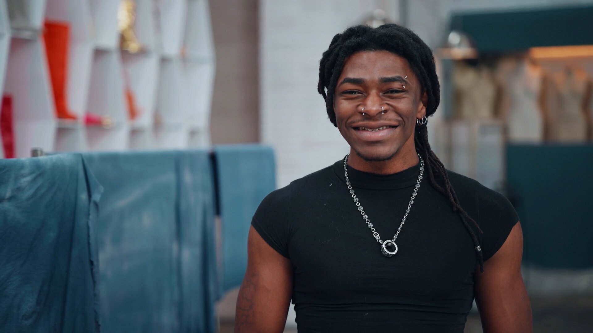 Project Runway' contestant Naheim Muhammad talks paper towel fashion, critiques from judges