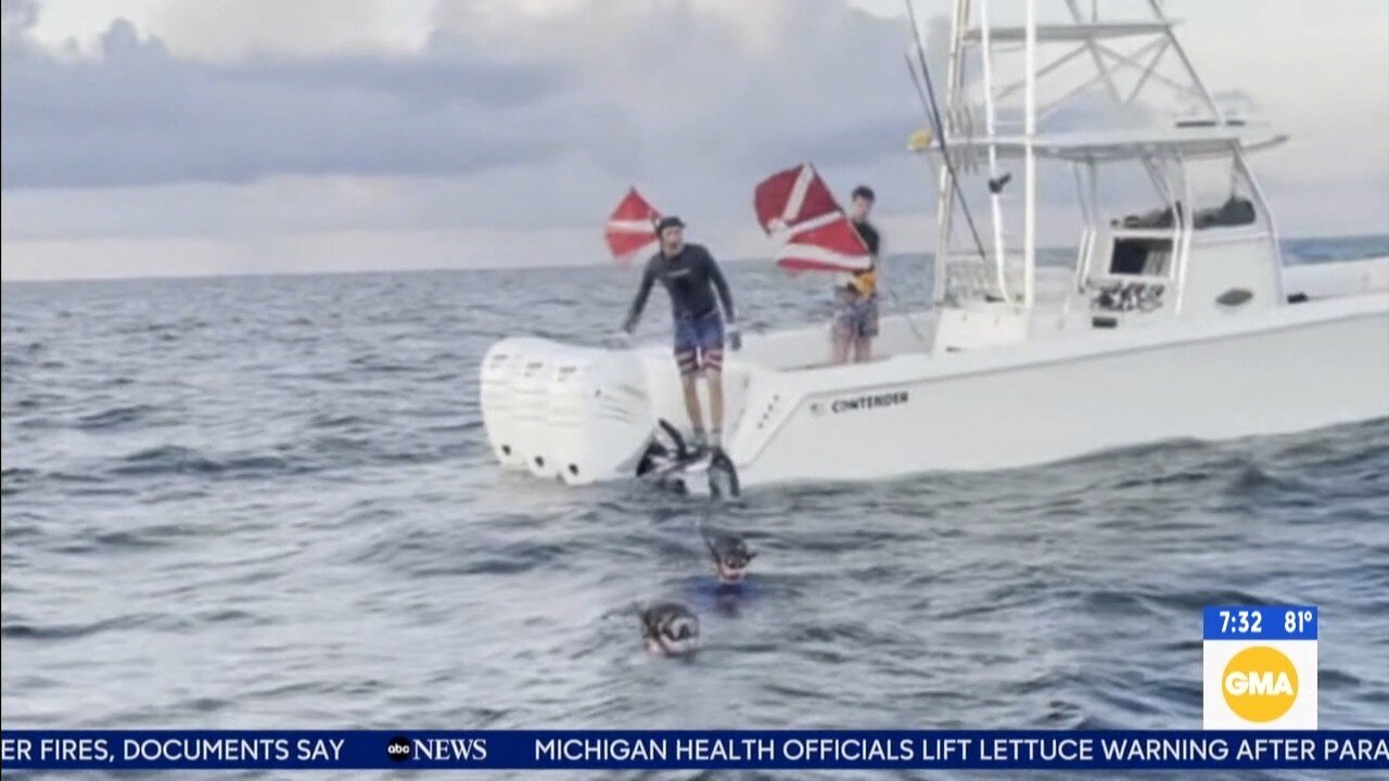 Man charged with attempted murder in alleged lobster diving incident speaks out
