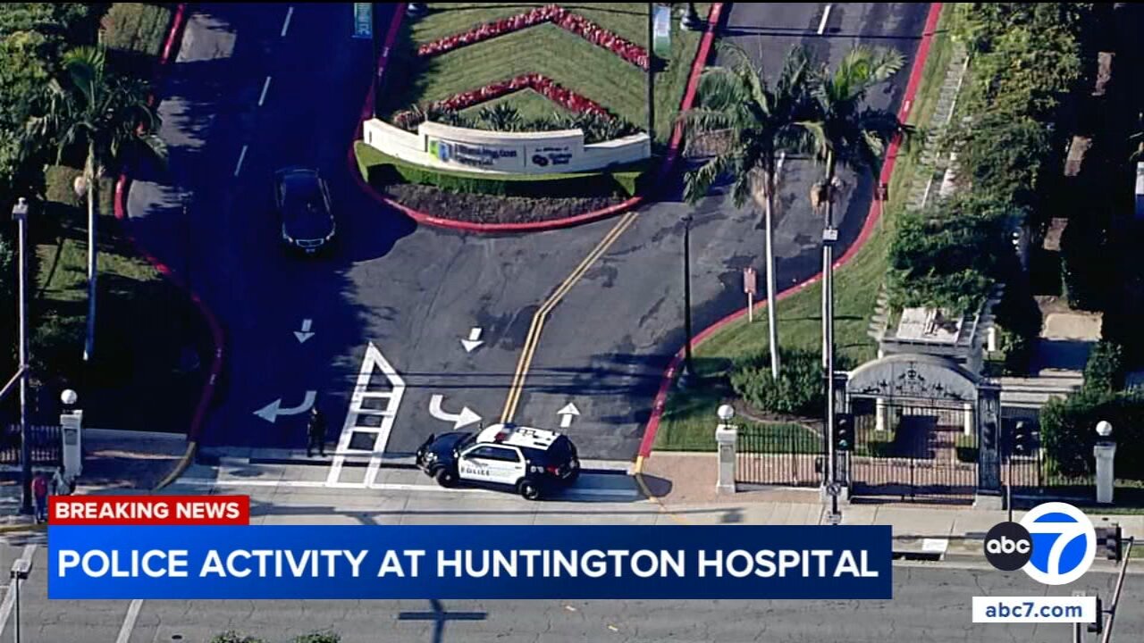 Police investigating bomb threat at Huntington Hospital in Pasadena