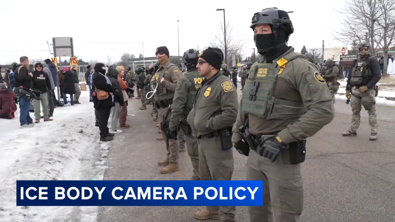 ICE will release body camera video only when seen in the agency's 'best interests,' policy says