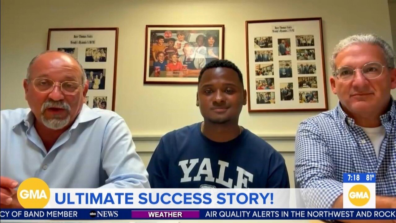 Wendy's worker Thalles De Souza heading to Yale after managers help him pay for school