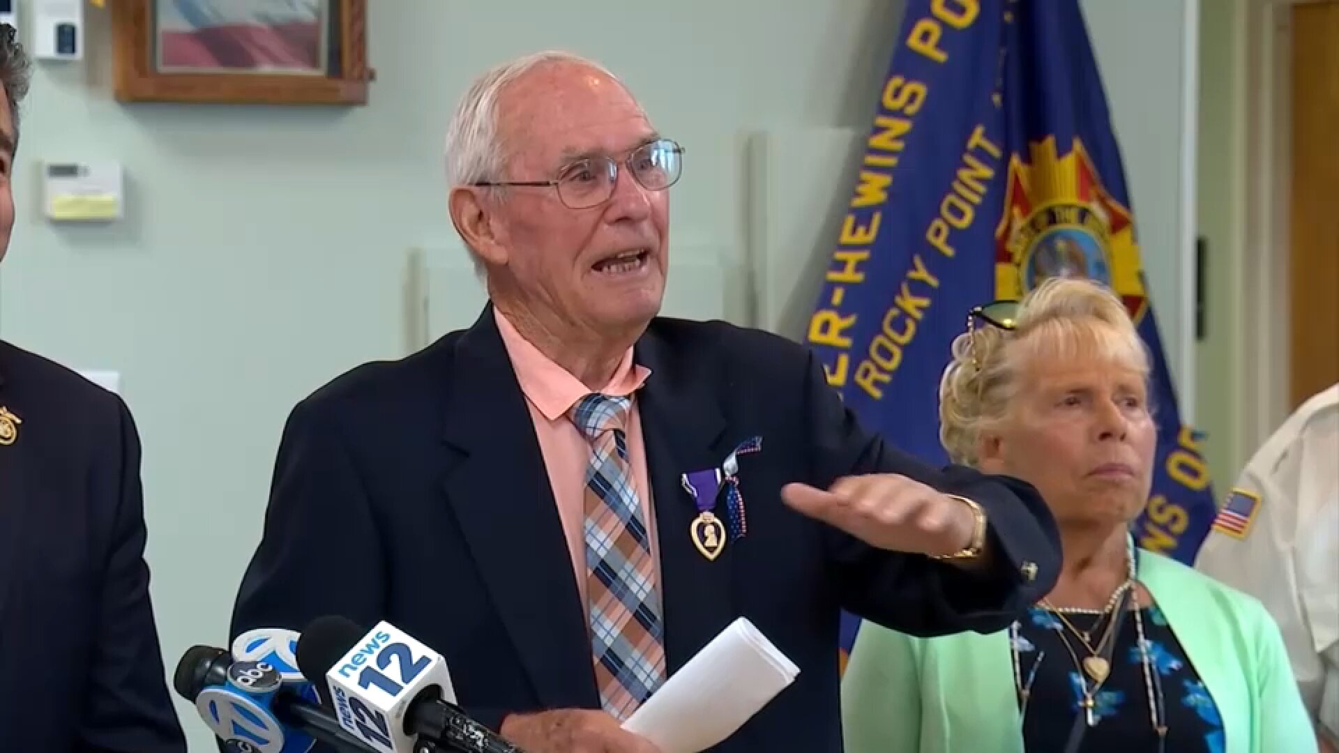 U.S. Army veteran brought to tears after receiving Purple Heart 58 years later