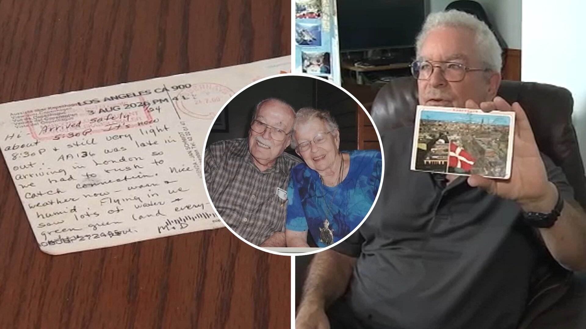 Postcard from heaven': Long Beach man receives note mailed by his late parents 26 years later