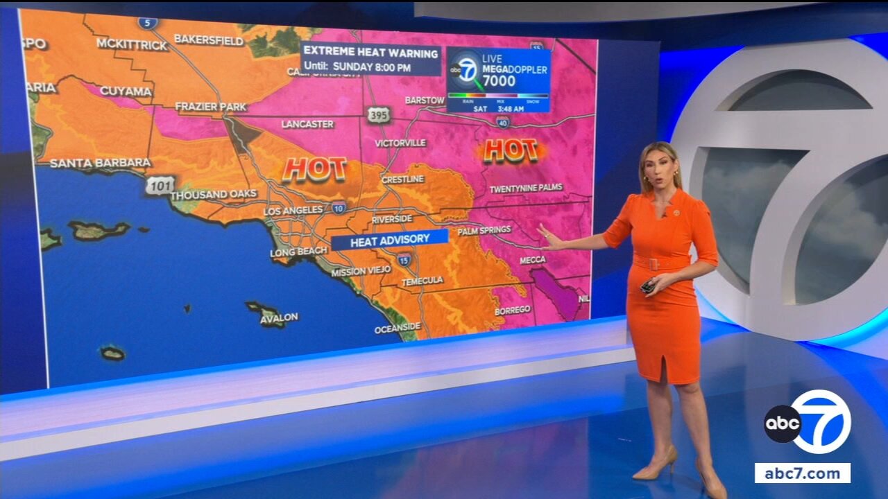 Heat advisories, extreme heat warnings remain in parts of Southern California