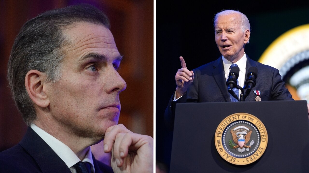 Hunter Biden says his father's prostate cancer is causing him pain even as he continues to speak out