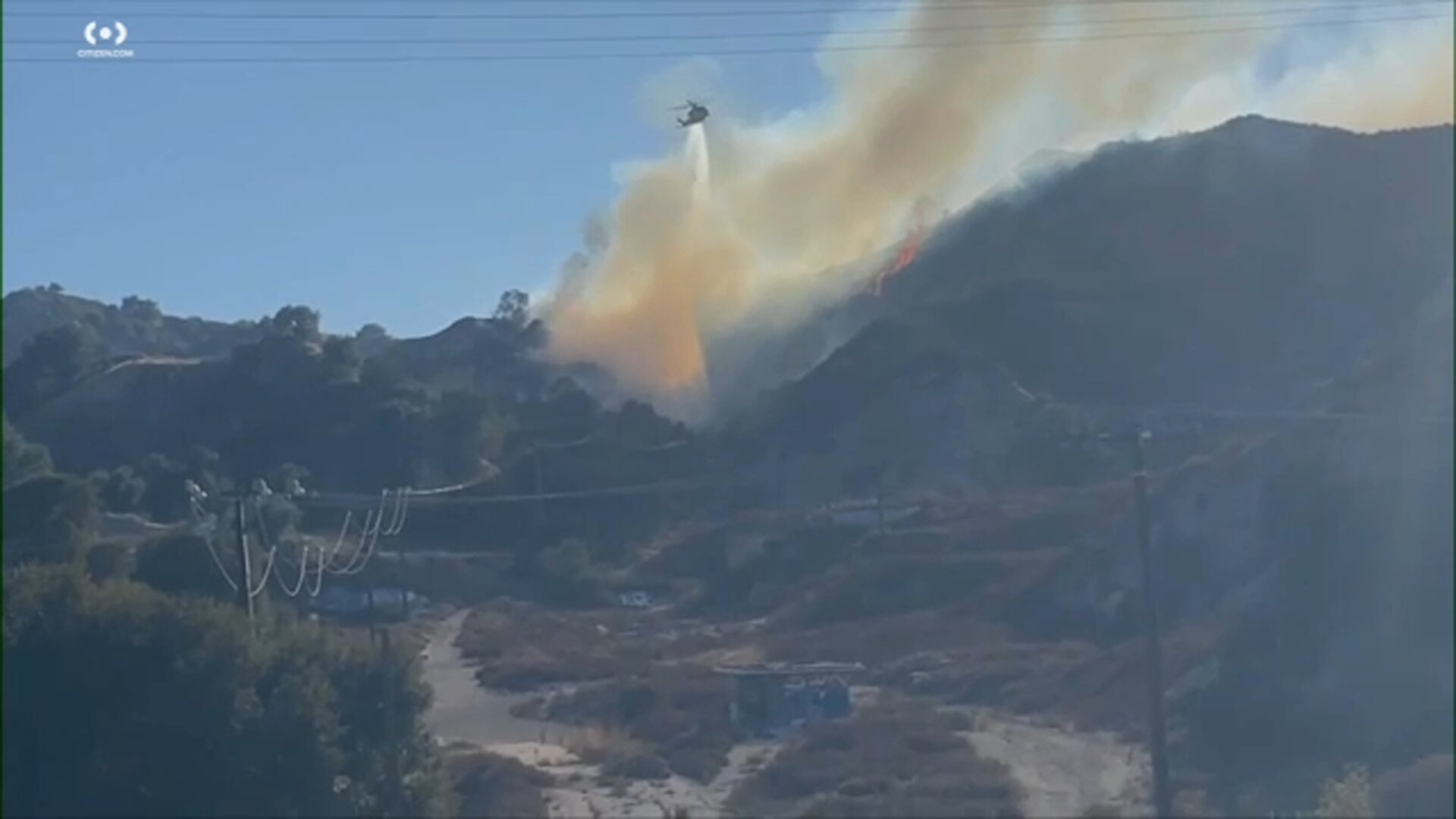 Evacuation orders, warnings issued for fast-moving fire burning in Santa Clarita