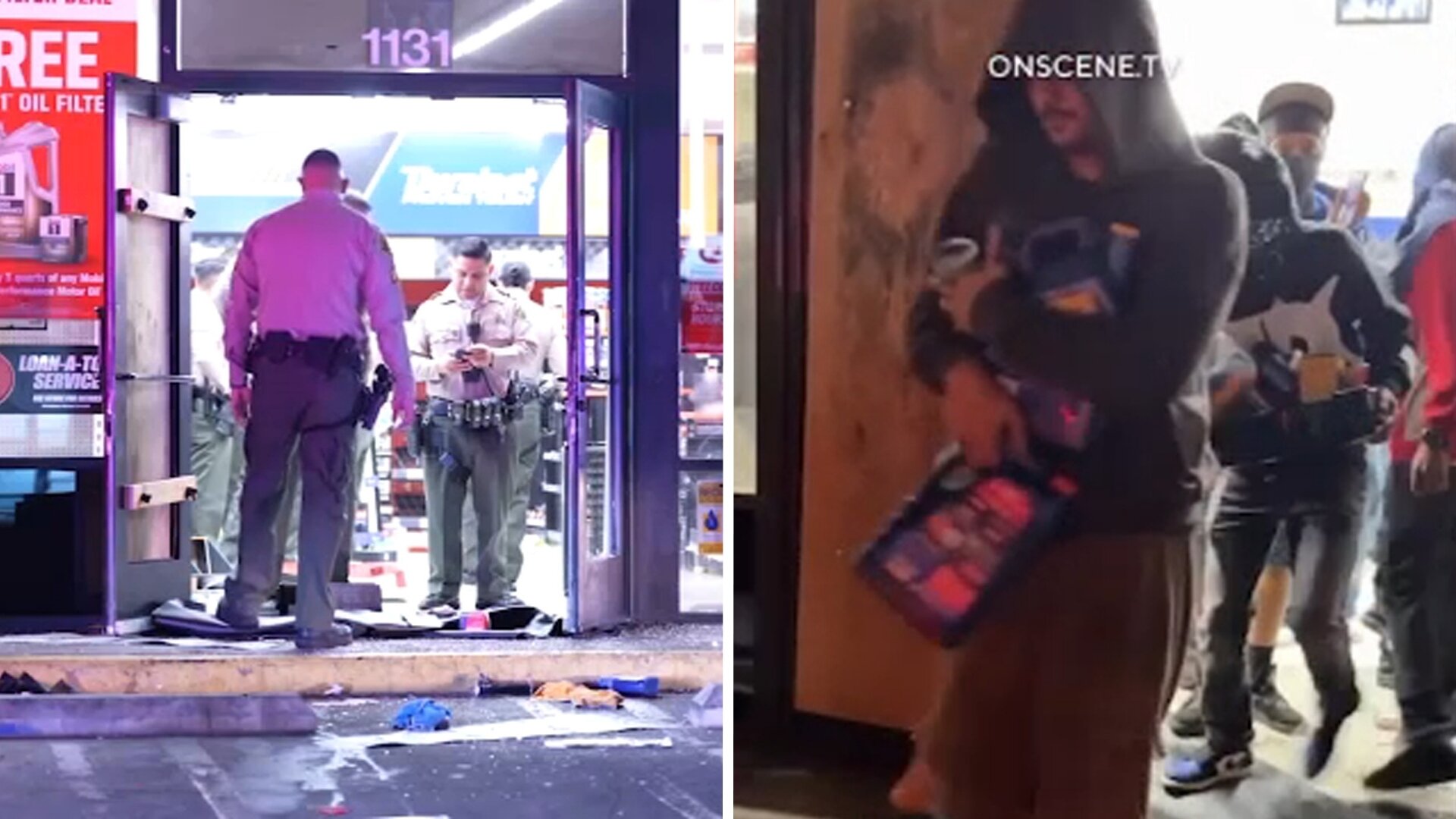East LA AutoZone store ransacked again during 2nd street takeover in 24 hours