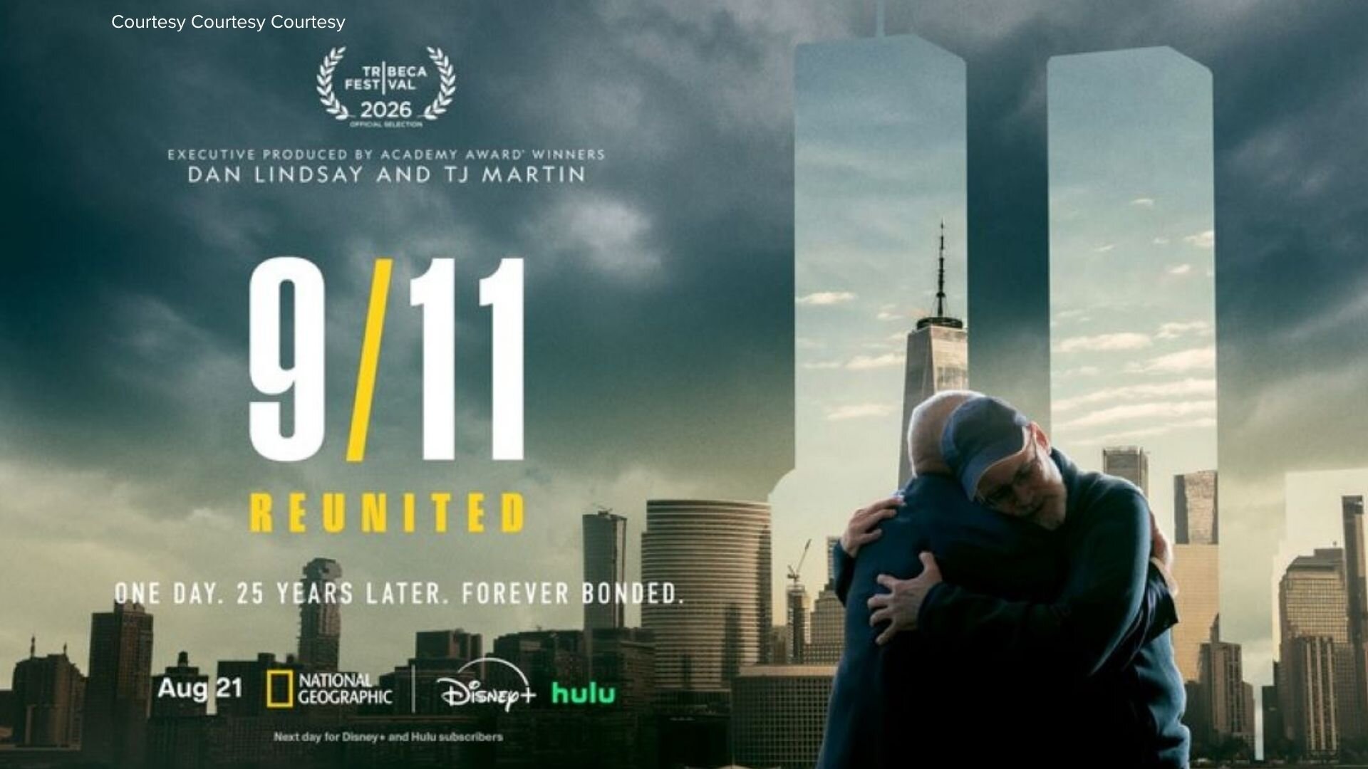 National Geographic releases emotional trailer for new 9/11 special, '9/11 Reunited
