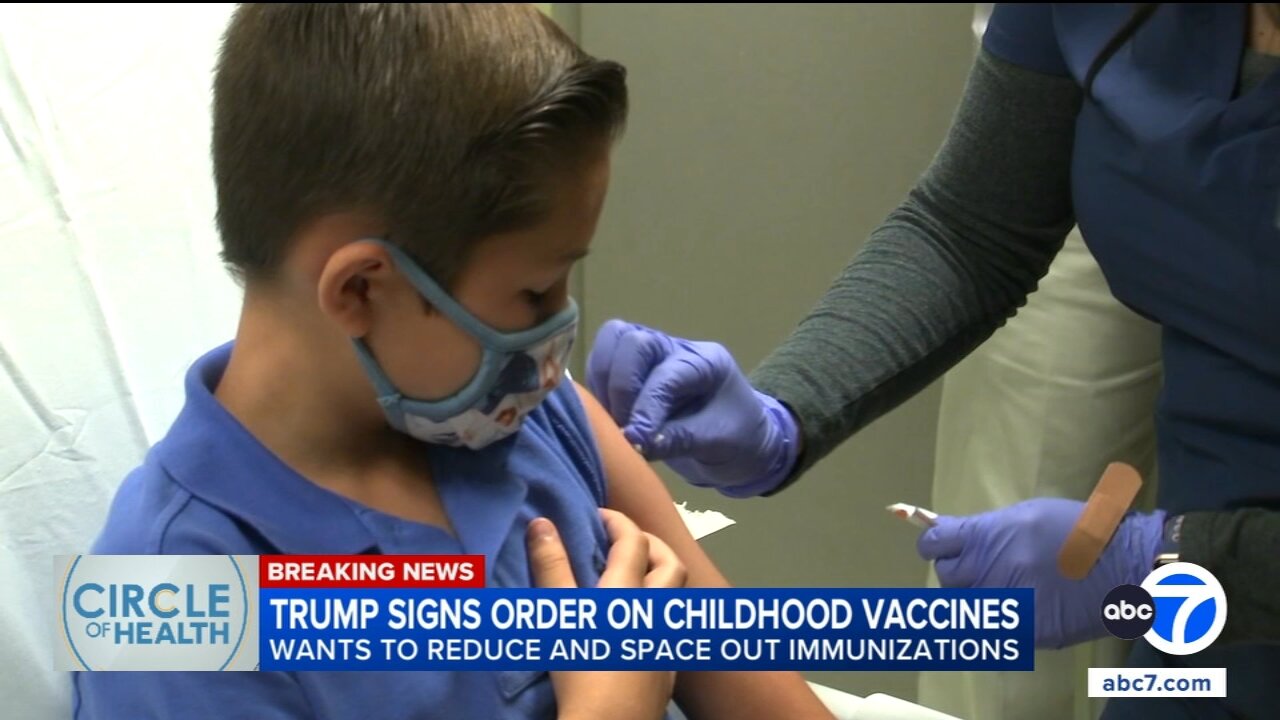 Doctors push back on Trump executive order to change childhood vaccine schedule