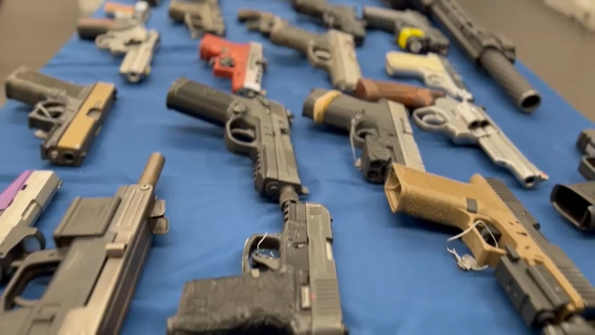 NYPD announces 3,200 guns have been removed from New York City streets this year