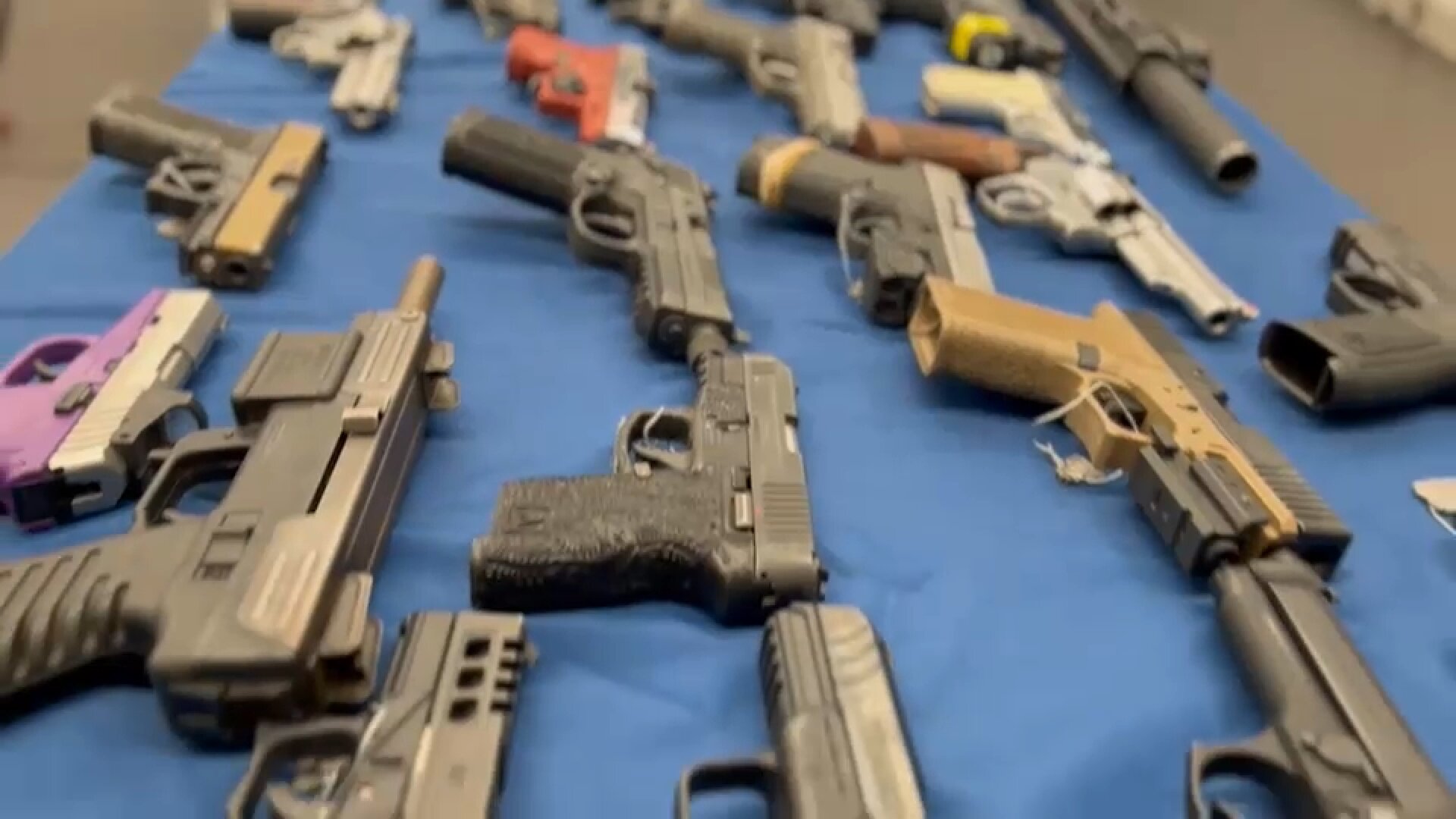 NYPD announces 3,200 guns have been removed from New York City streets this year
