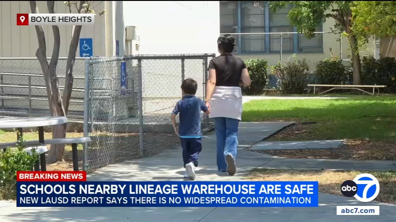 New LAUSD report says schools near Lineage warehouse are safe for students