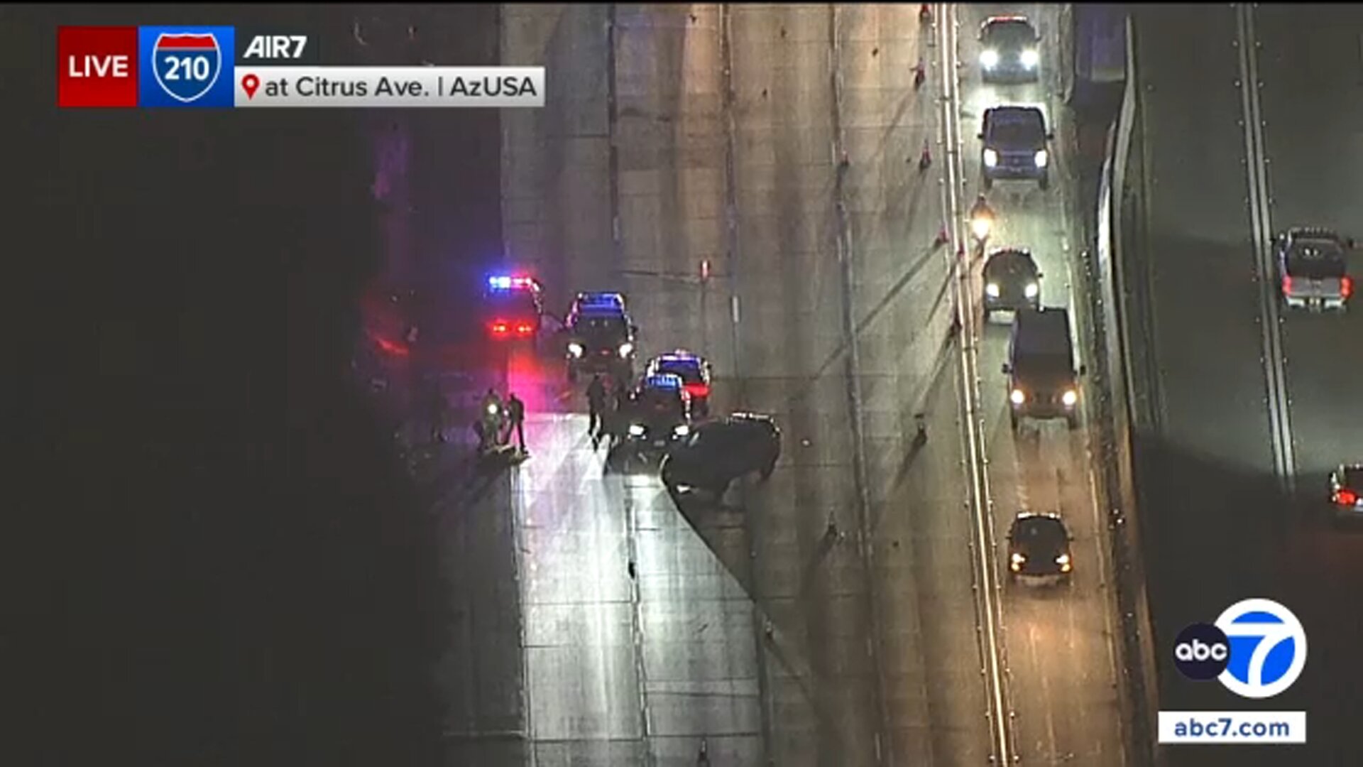 All lanes reopened on WB 210 Freeway in Azusa after fatal crash leads to massive traffic backup