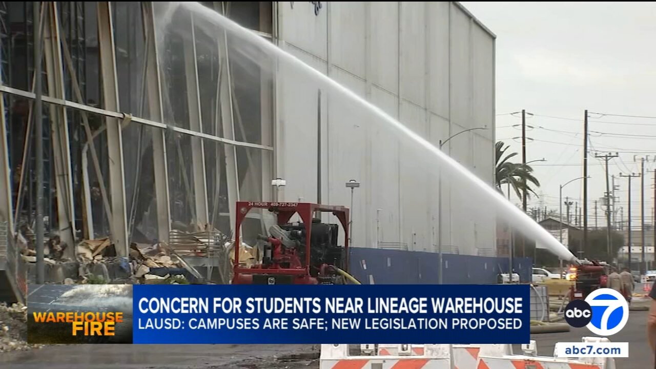 Boyle Heights parents raise concerns as students return to school near Lineage warehouse