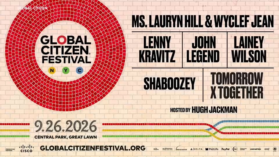 Global Citizen Festival lineup announced with new way to secure free tickets