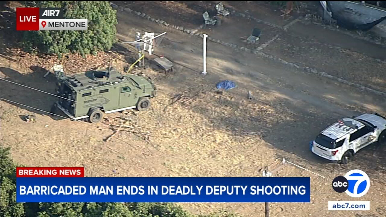 Deputies shoot and kill armed suspect who allegedly fired at SoCal Edison crew in Mentone