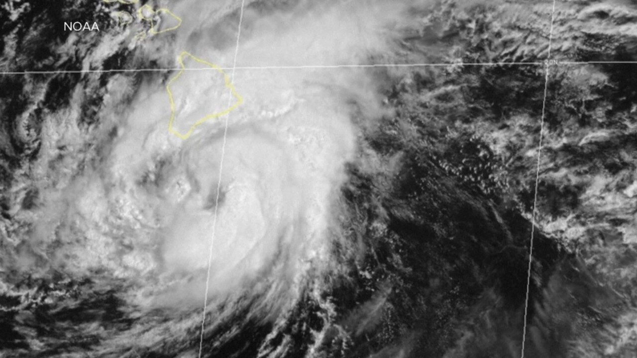 Lala is again a tropical storm, sending drenching rain and winds across the Hawaiian Islands