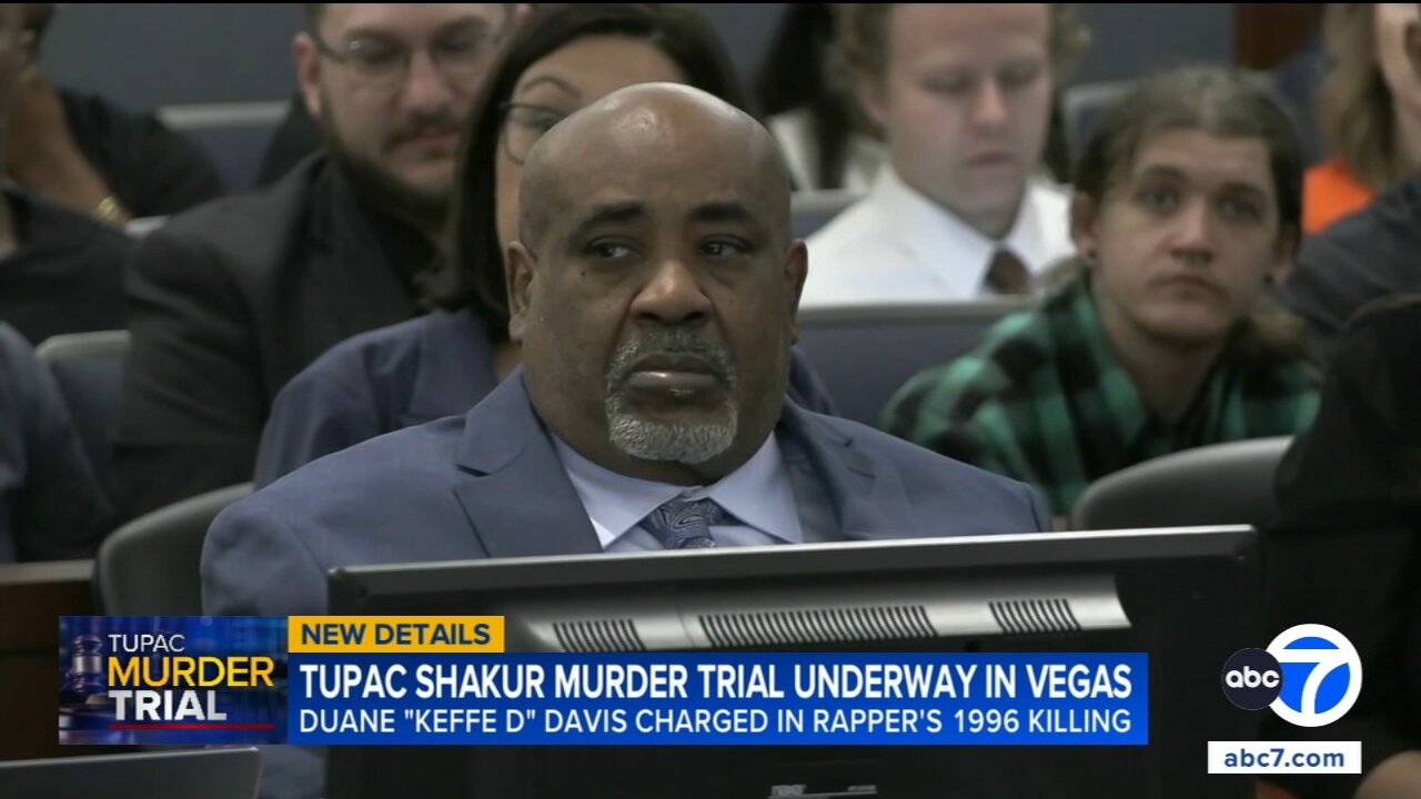 Tupac Shakur murder trial: Opening statements begin in Las Vegas over rapper's 1996 killing
