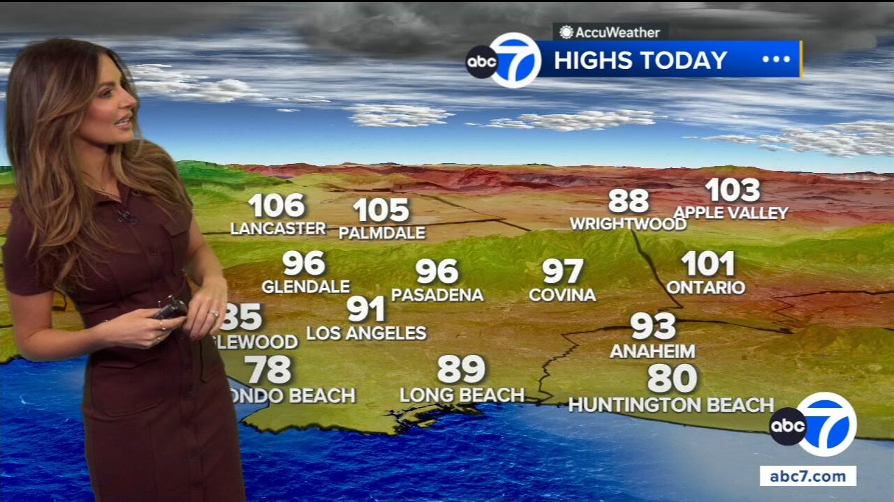 Above-average temps return to SoCal. Here's how hot it will get
