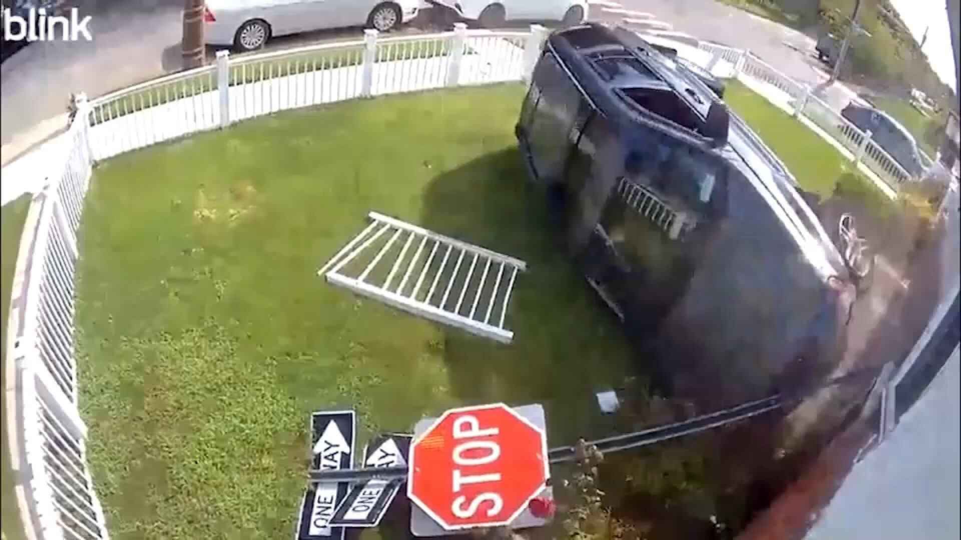 SUV rolls over, crashes into Queens home plagued by reckless drivers: 'Here we go again