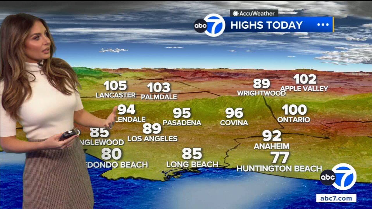 Above-average temps return to SoCal. Here's how hot it will get