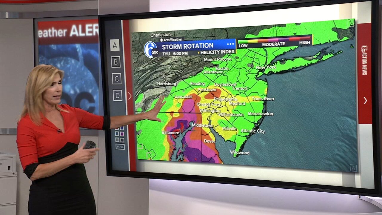 Severe storm, flood threat heads to Interstate 95 corridor: Forecast