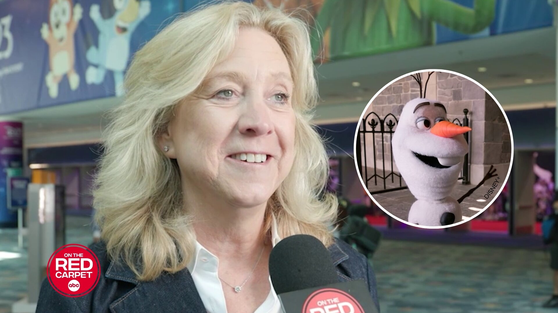 Disney Worldbuilders' doc shows 'Frozen' director Jennifer Lee's unfiltered reaction to land
