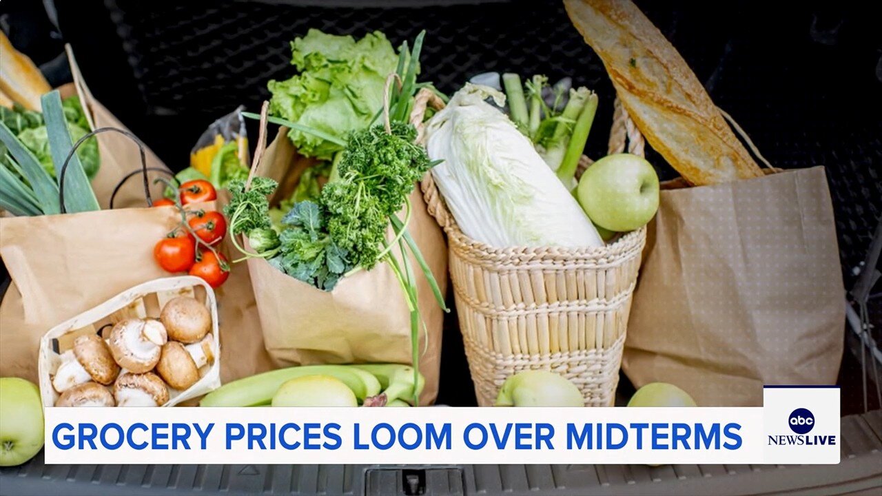 As midterms near, grocery prices remain top of mind for many Americans