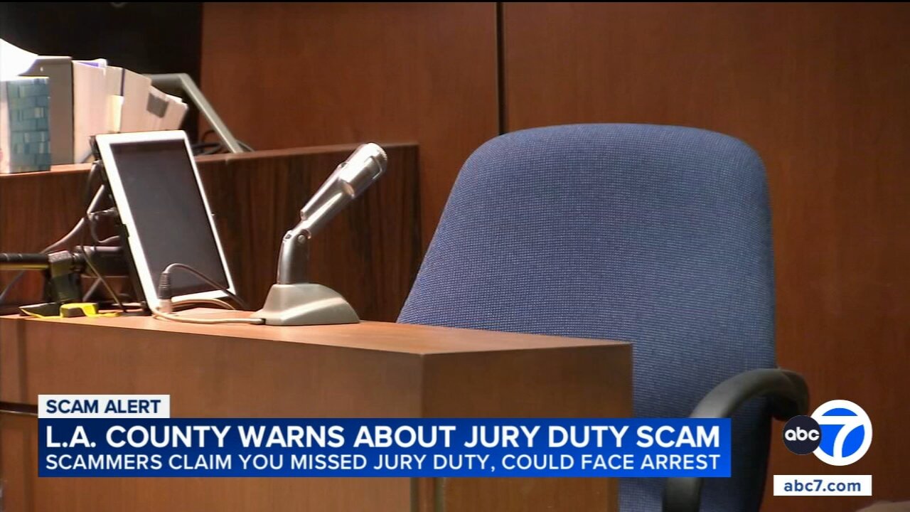 Jury duty scam prompts warning from LA County Superior Court