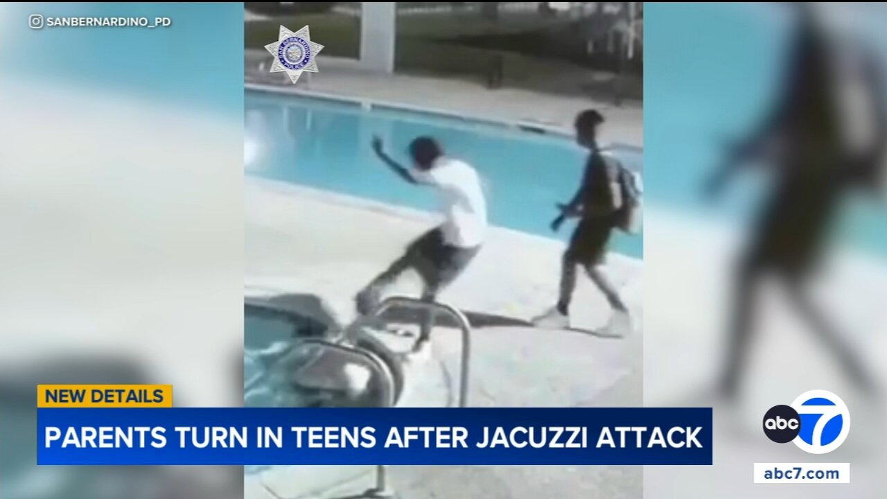 Parents turn in their own teens after San Bernardino jacuzzi attack, police say