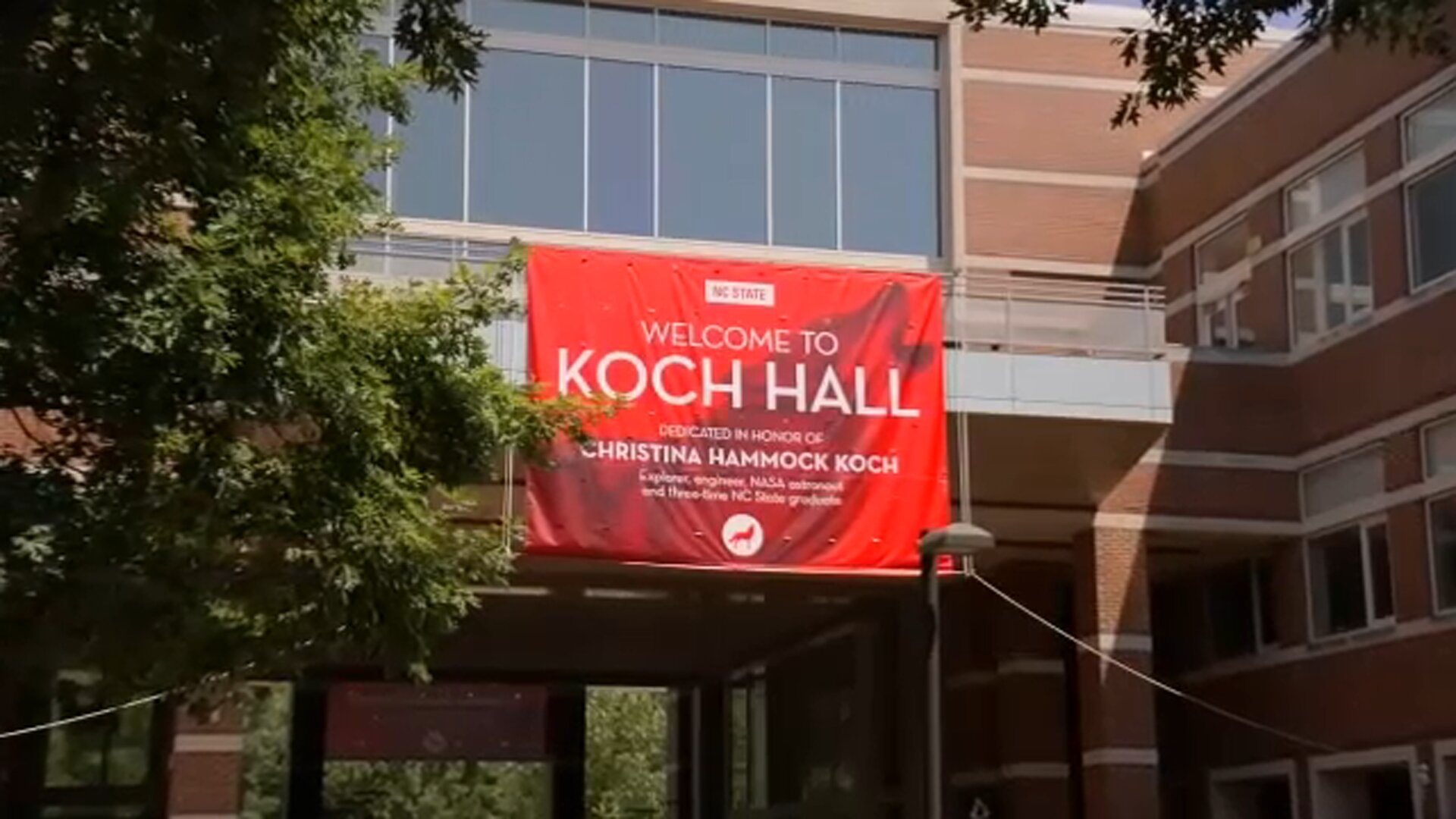 NC State honors astronaut Christina Koch with campus homecoming, rename building