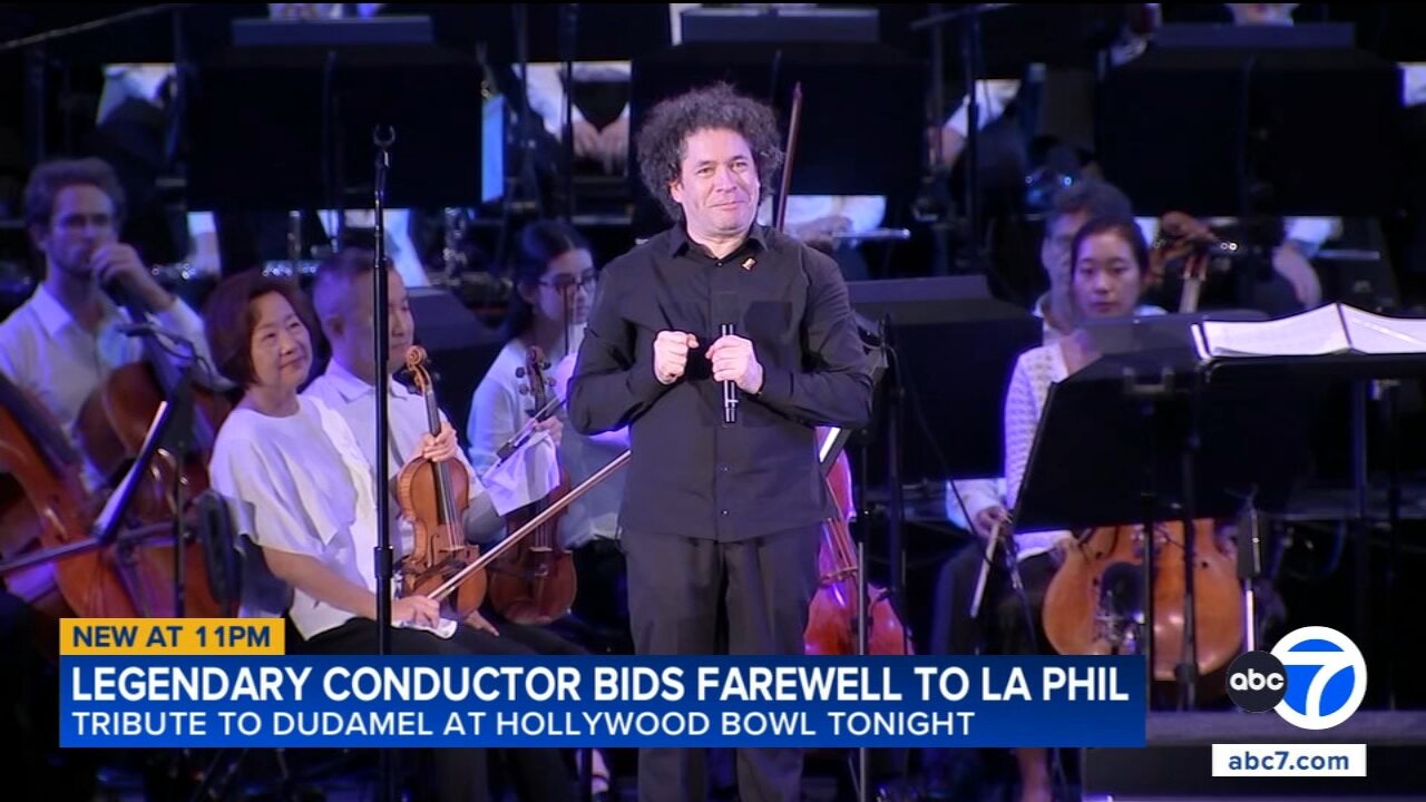 Gustavo Dudamel closes 17-year run with LA Philharmonic with benefit concert for Venezuela relief