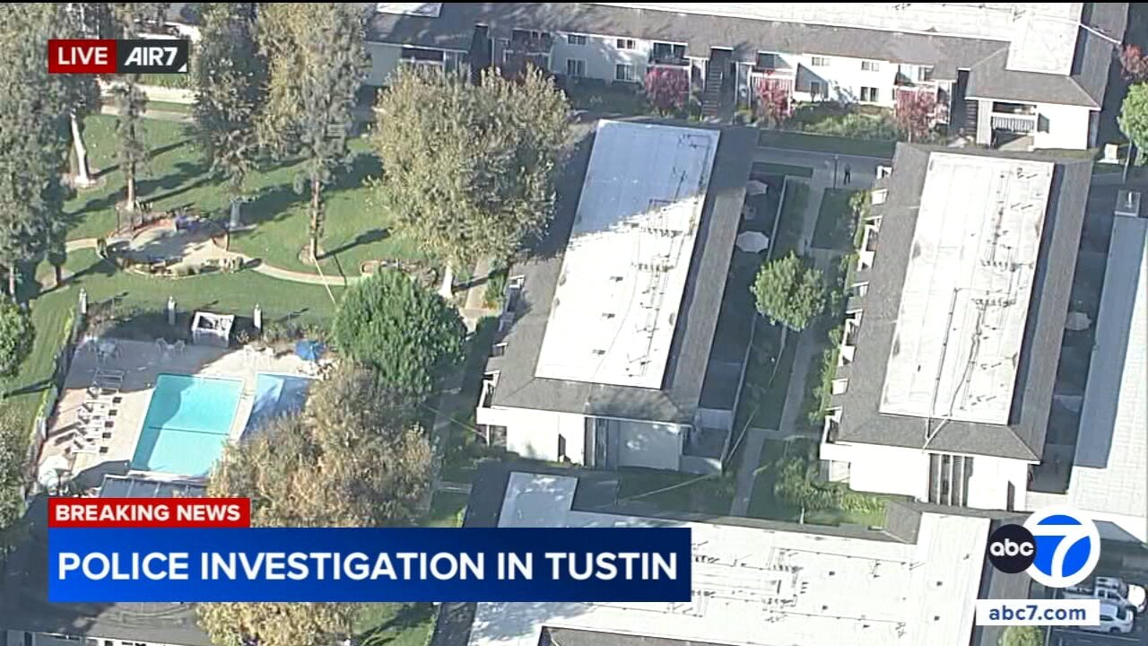 Police investigation underway at Tustin apartment complex