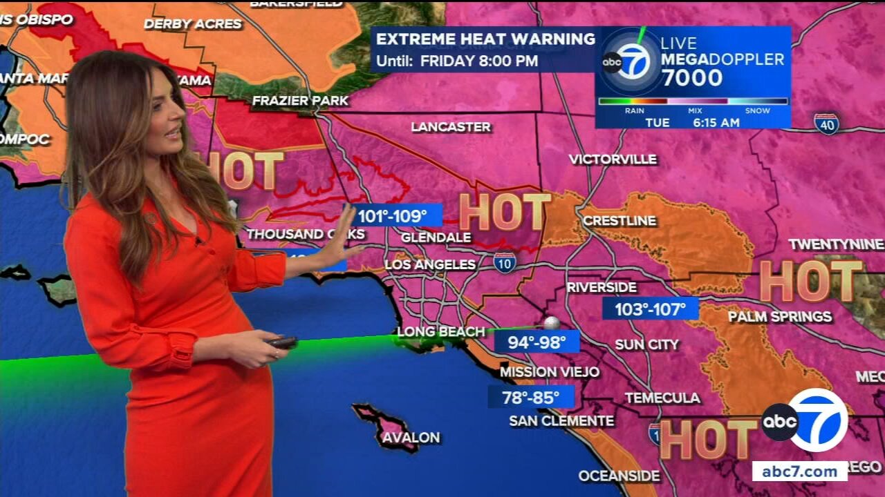 Scorching temperatures across Southern California prompt extreme heat warning