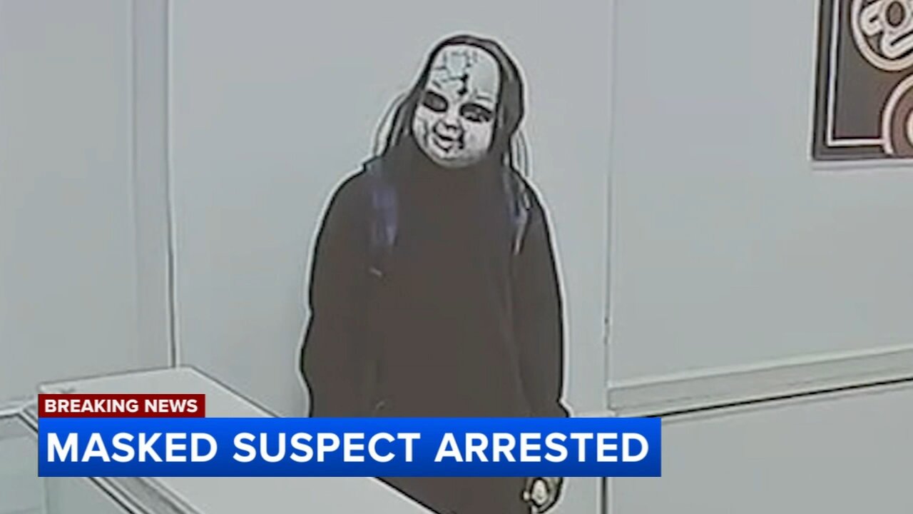 Masked man wanted for terrorizing Philadelphians captured in Las Vegas