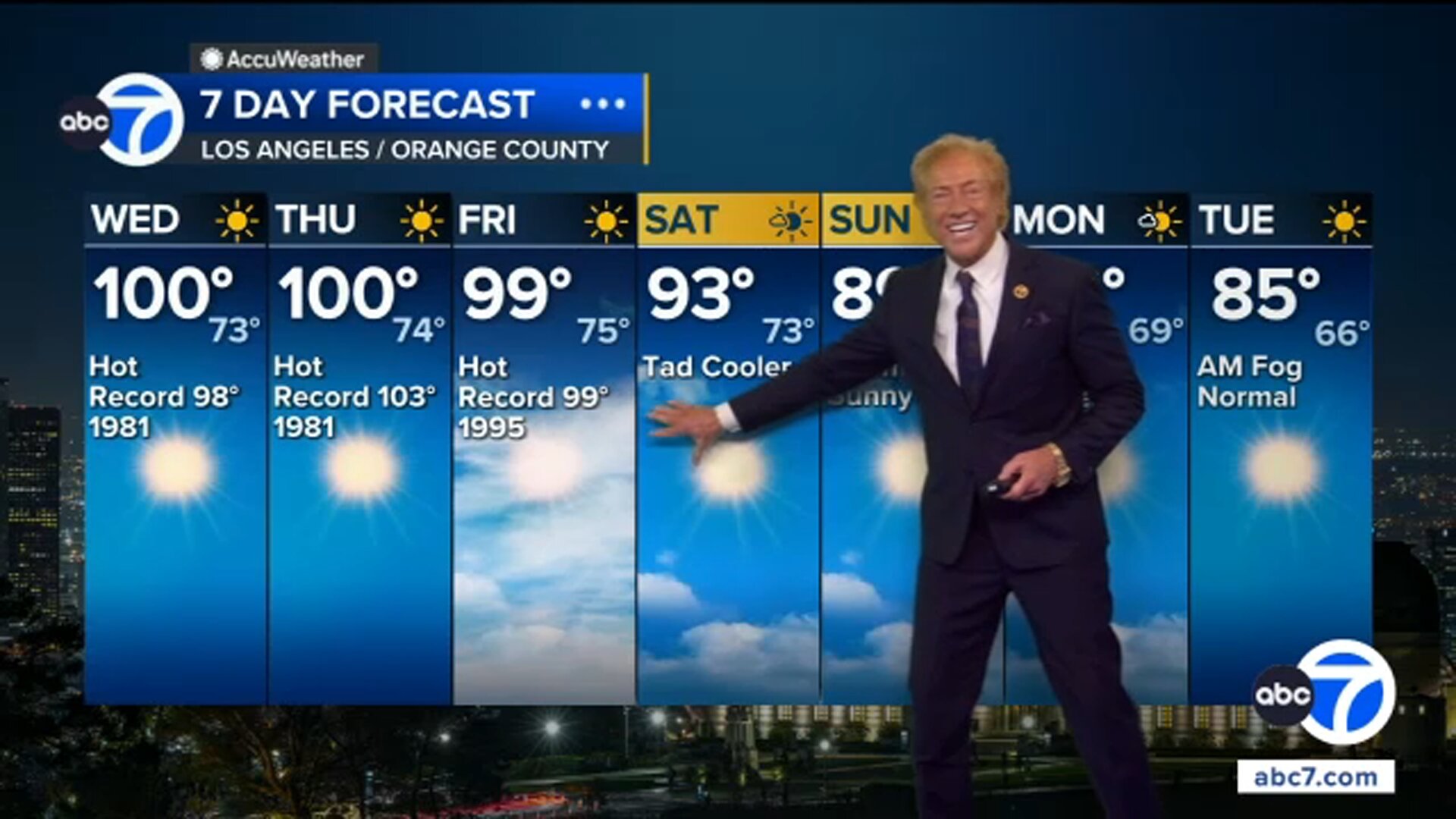 Scorching temperatures across Southern California prompt extreme heat warning