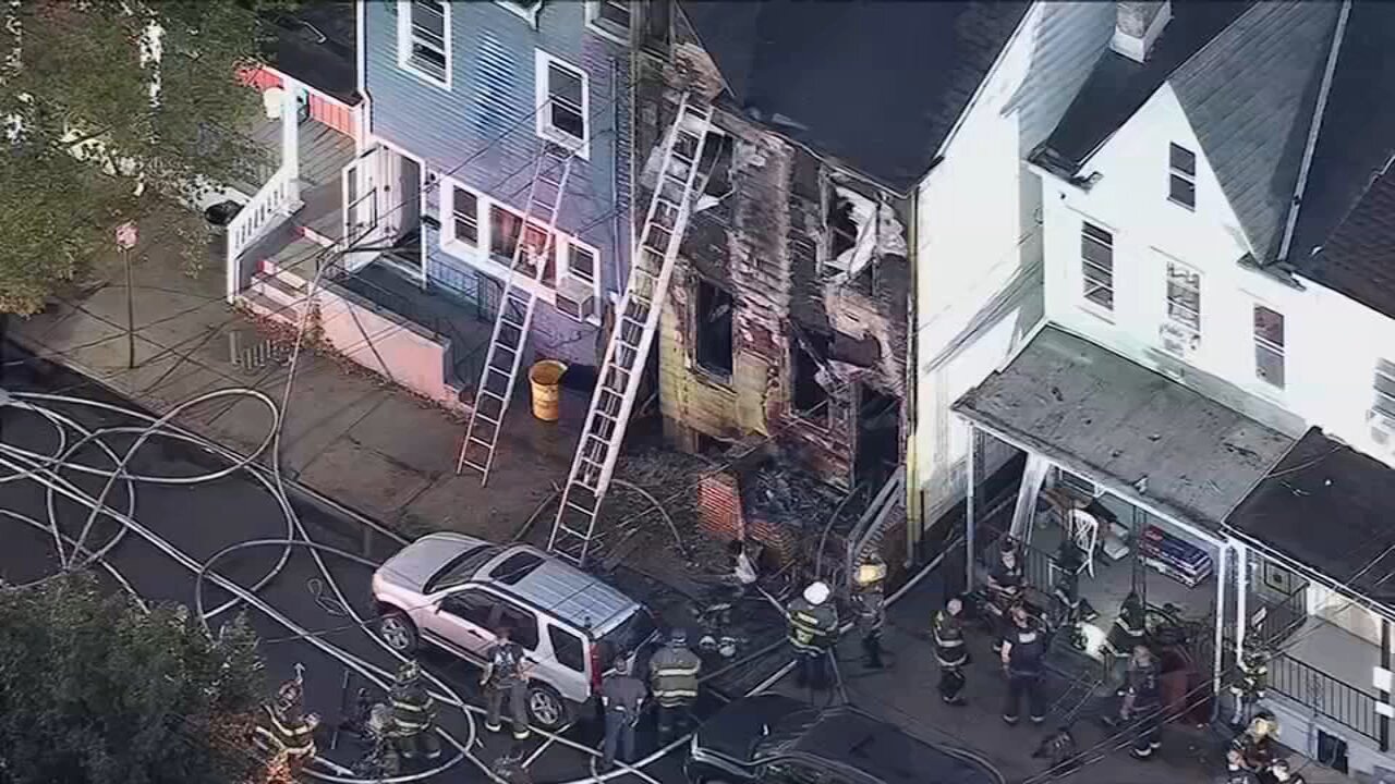 2 young children die in Trenton, New Jersey house fire; at least 2 firefighters injured