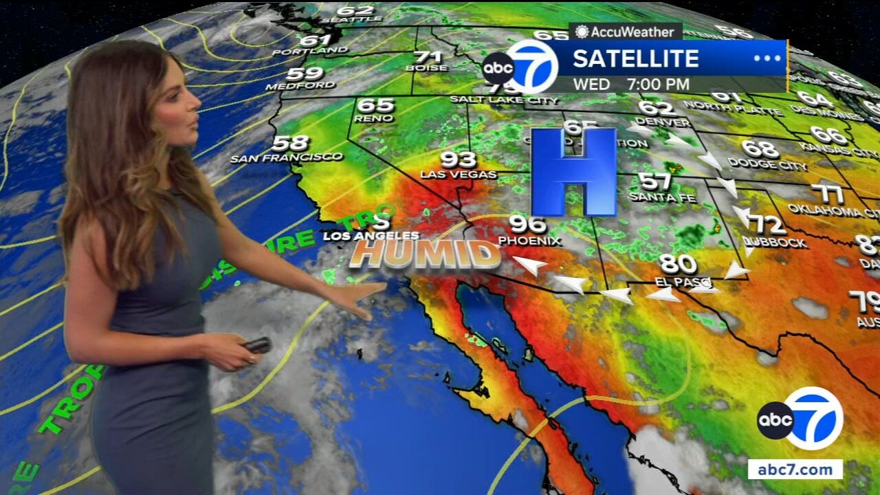 Mild rain chances enter the forecast as Southern California extreme heat continues