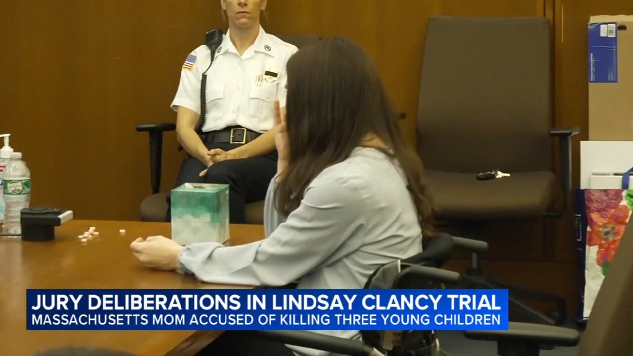 Deliberations in Lindsay Clancy murder trial end for the day without a verdict