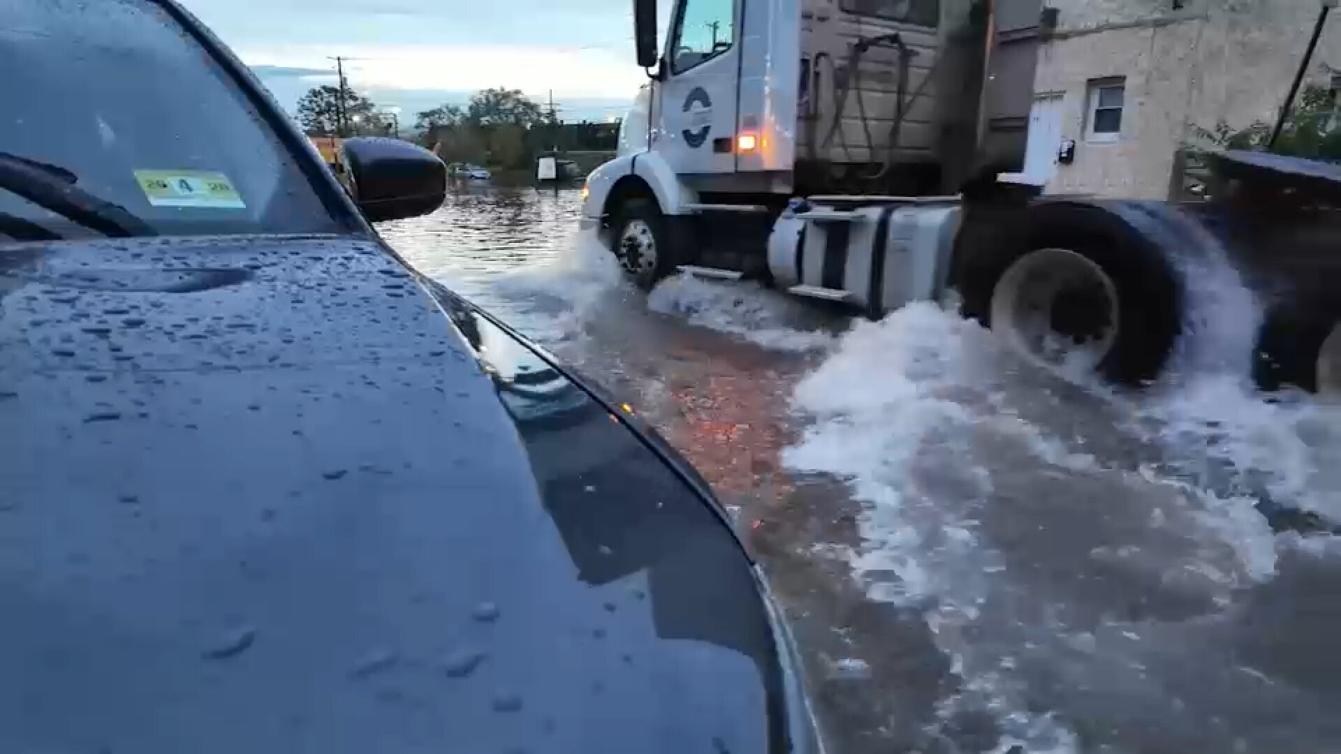 Flooding leaves cars stranded across New Jersey after heavy rain