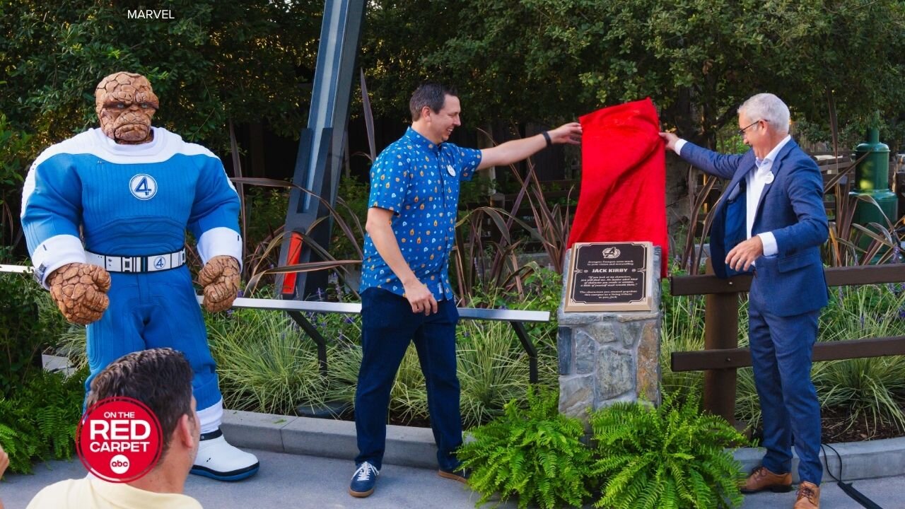 Avengers Campus pays tribute to the creator behind some of Marvel's most iconic heroes