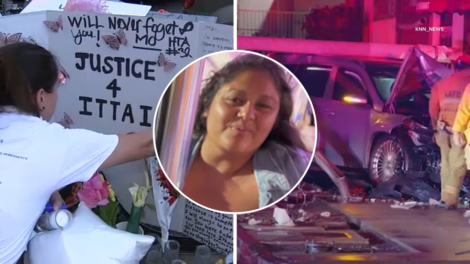Community mourns mother of 2 killed in violent DUI crash while making delivery in Koreatown
