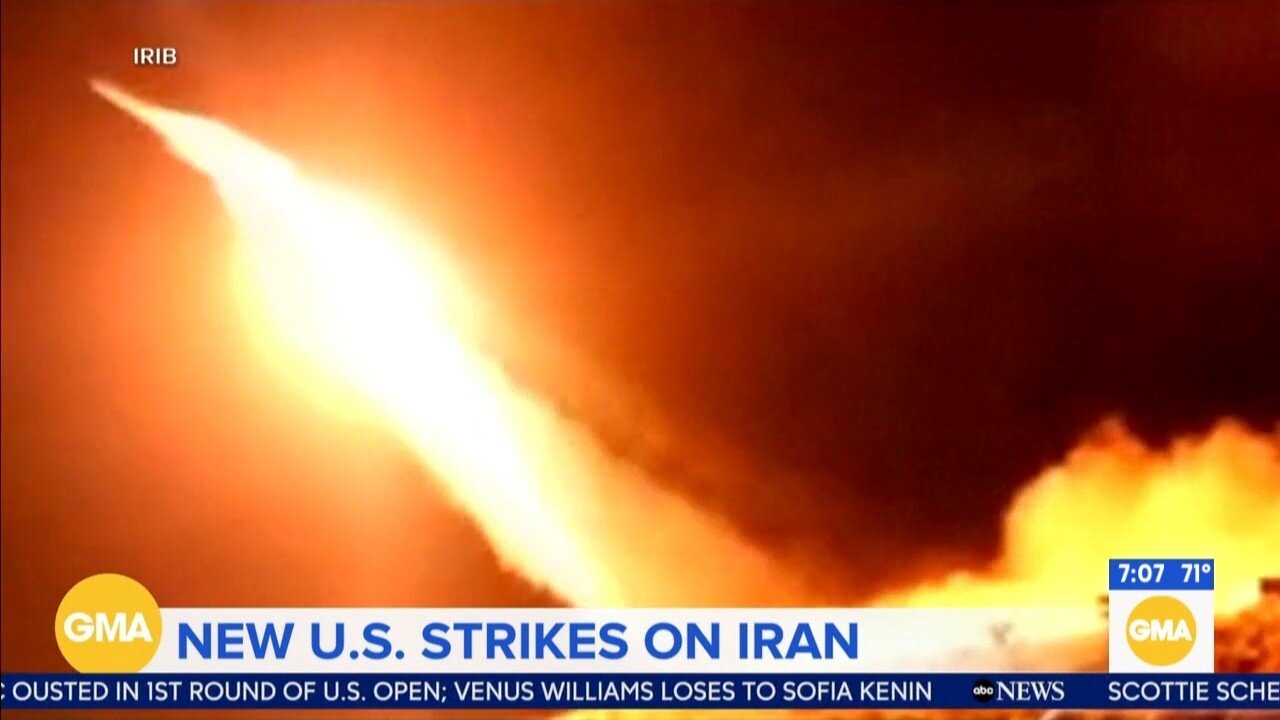World shares are mixed and oil prices surge after US strike on Iranian rocket launchers