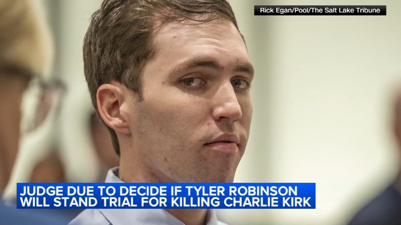 Judge to decide if Tyler Robinson will stand trial in Charlie Kirk's killing
