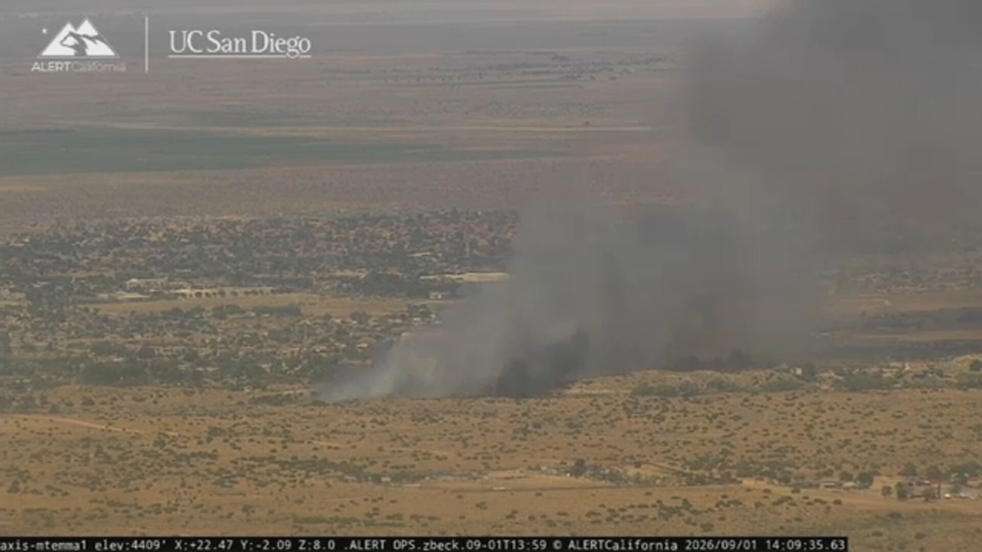 Hilary Fire: Brush fire near Palmdale triggers evacuation warnings for some residents