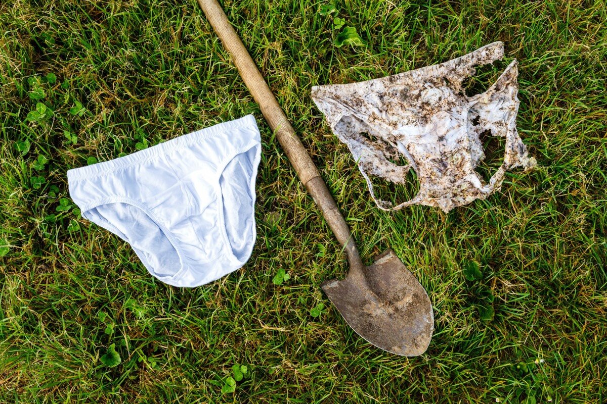 Why did 1,000 world citizens bury their underpants?